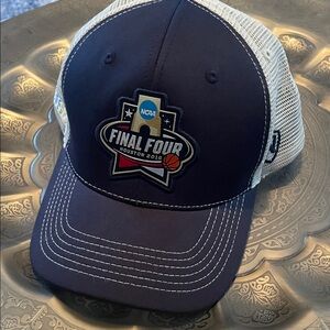 Top of the World Navy and White Final Four Hat (2016)